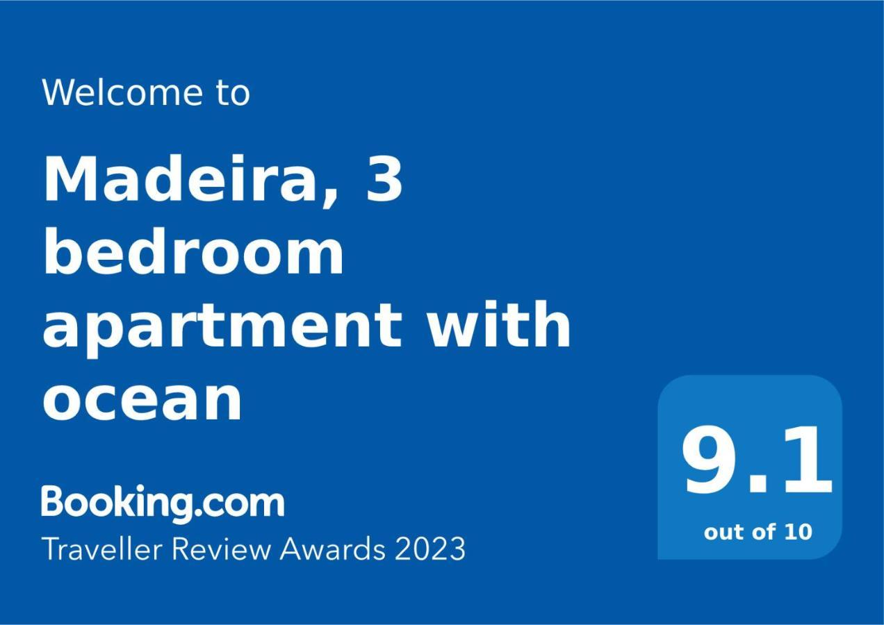 Madeira, 3 Bedroom Apartment With Ocean Views In Funchal Eksteriør bilde